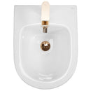 Wandbidet Rea Carlo Mini White Gold Edge - View 4