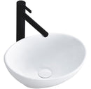 Opzetwastafel Rea Sami Gold/White