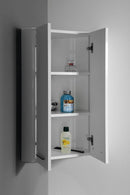 Badkamer hoekkast Zoja/Keramia Fresh 35x35x76