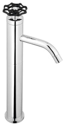 Industriële Hoge Wastafelkraan (H) 332 mm, Chroom/Zwart