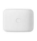 Isvea Infinity Rechthoekig Waskom 50x36 Cm Mat Wit Keramiek
