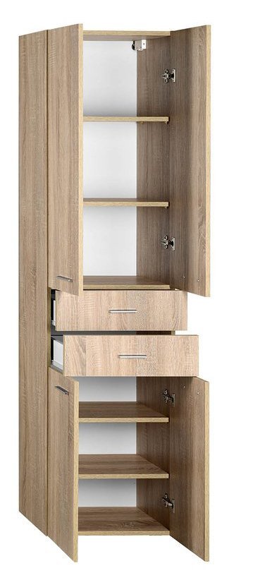 Kolomkast Hoge 184 x 50 x 29 Zoja/Keramia Fresh met laden