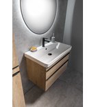 Sitia Badkamer Meubelset 80x46 cm Eiken Alabama