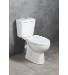 Jose Staand Toiletpot 38,0x66,0 cm Keramiek Wit PK-uitgang