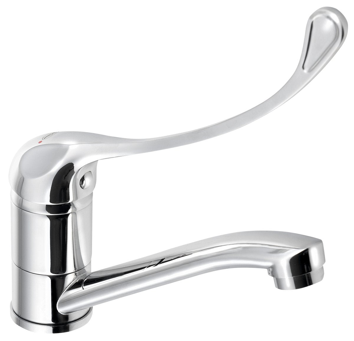 Productfoto Aqualine 35 Medicinale Wastafelkraan Met Draaibare Uitloop Chroom