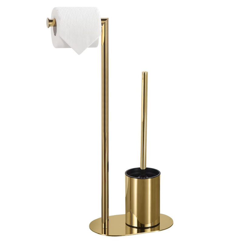 Toiletpapier en borstelhouder 332871 Gold - View 3