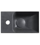 Piccolino Betonnen Toiletfontein 30,8 x 17 cm Kraan Links Antraciet Mat