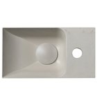 Piccolino Betonnen Toiletfontein 30,8 x 17 cm Kraan Rechts Zand Mat