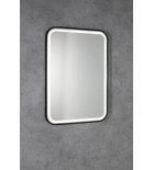 Cetis Spiegel Met LED Verlichting 60x80 Cm Mat Zwart