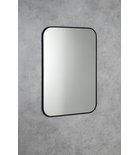 Arowana Rechthoekige Spiegel In Aluminium Frame 60 X 80 Cm Mat Zwart