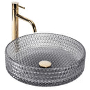 Opzetwastafel Rea Sami Gold/White