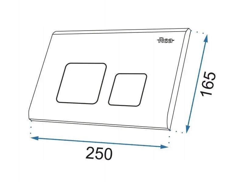 F-knop voor toiletframe Nickiel INOX - View 5