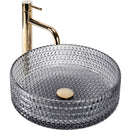 Opzetwastafel Rea Sami Gold/White