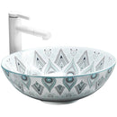 Opzetwastafel Rea Sami Gold/White