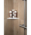 Abeline Rockstone Solid Surface Hoekplanchet Wit Mat 25x25 Cm - Foto 2
