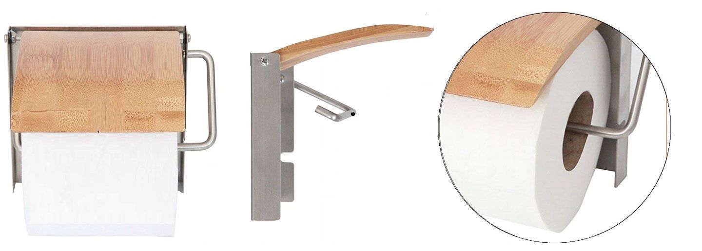 Toiletrolhouder Bamboe