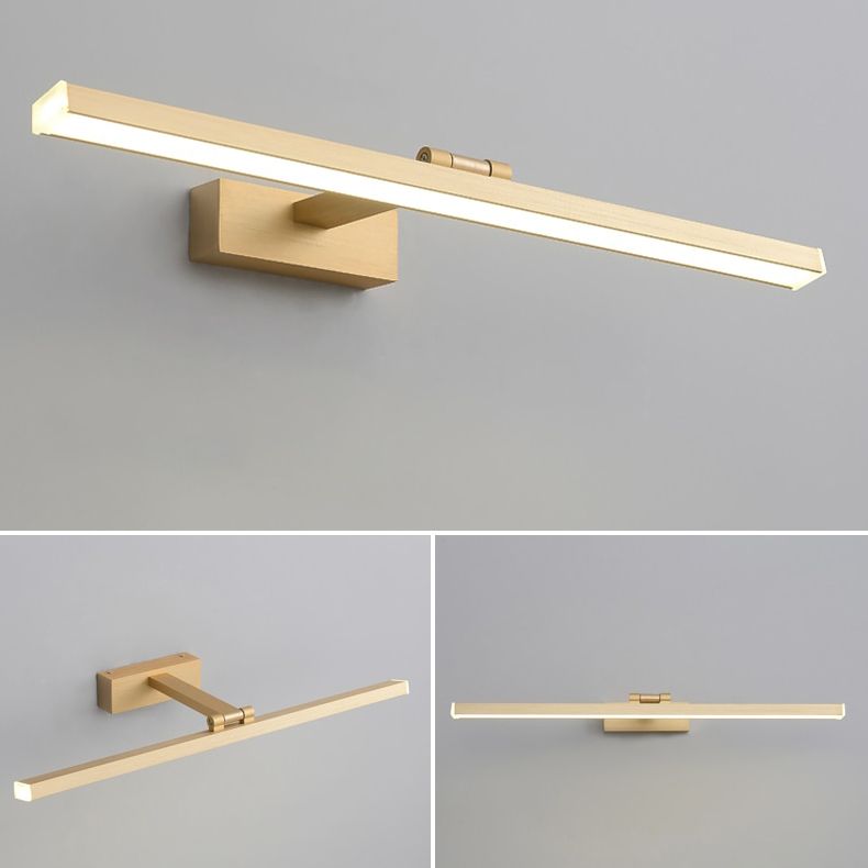 Led Goud 80cm Wandlalamp App835-1W
