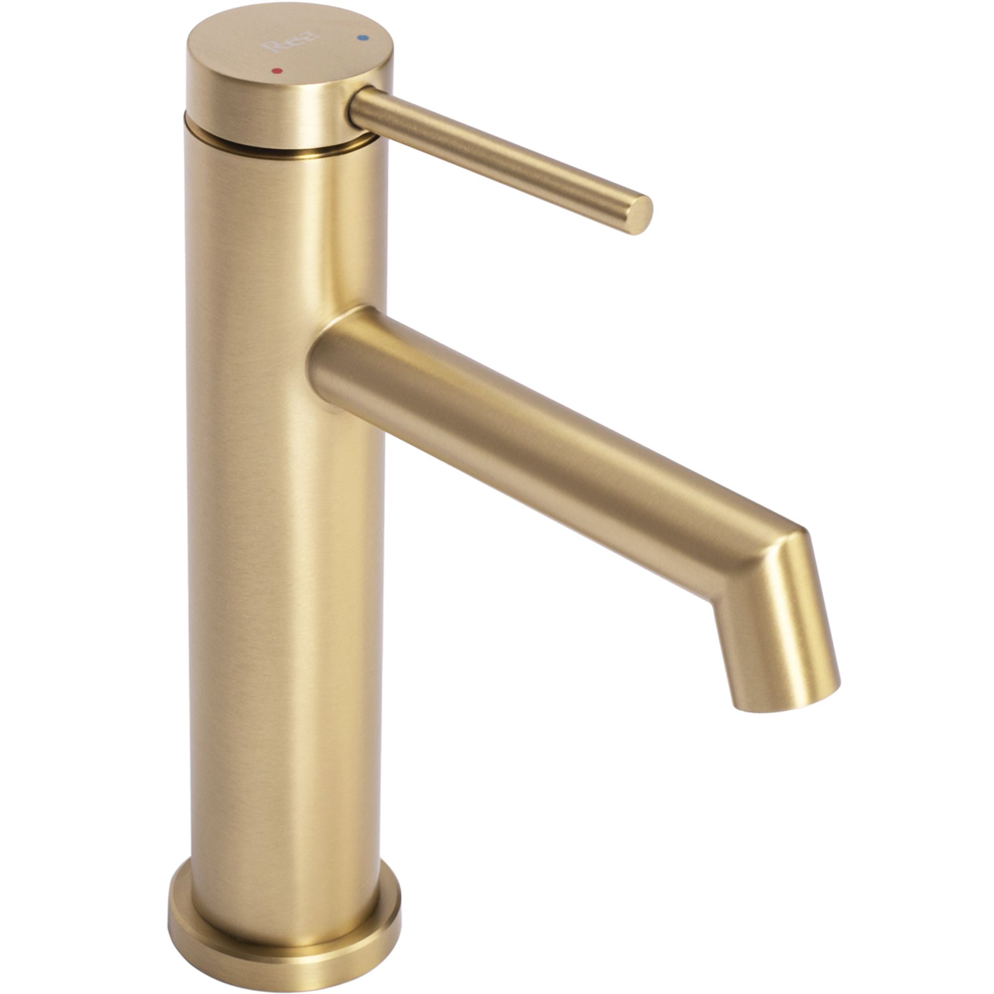 Wastafelkraan Rea Foss Gold Brush Low