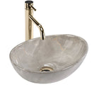 Opzetwastafel Rea Sami Gold/White