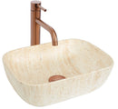Opzetwastafel Rea Sami Gold/White