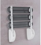 Ridder Handicap Opklapbaar Douchezitje 36 X 25 Cm Wit Aluminium En Kunststof