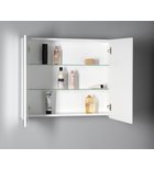 Sapho Deneb Mirror Cabinet Spiegelkast 80x20x70 Cm Wit Mat