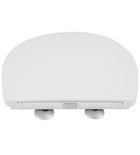 Aqualine Joan Toiletzitting, Slim, Softclose, Easy Take, White