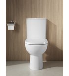Tavon Staand Toiletpot Rimless 36,0x63,0 cm Keramiek Wit PK-uitgang