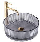 Opzetwastafel Rea Sami Gold/White