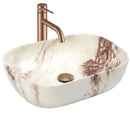 Opzetwastafel Rea Sami Gold/White