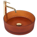 Opzetwastafel Rea Sami Gold/White