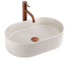 Opzetwastafel Rea Sami Gold/White