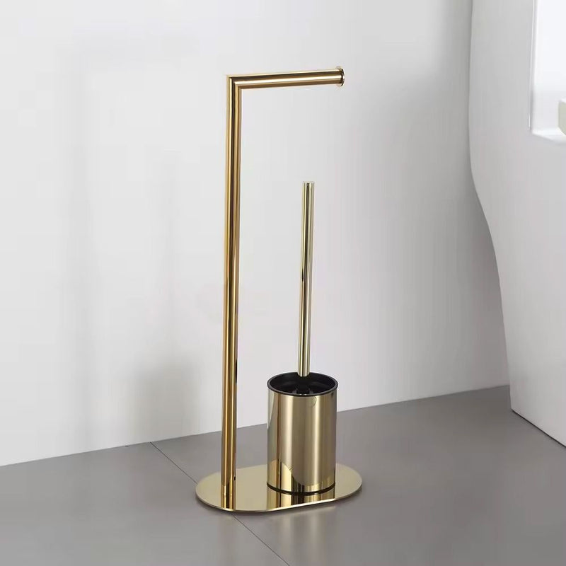 Toiletpapier en borstelhouder 332871 Gold - View 4