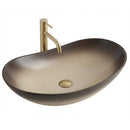 Opzetwastafel Rea Sami Gold/White