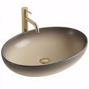 Opzetwastafel Rea Sami Gold/White