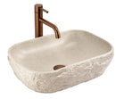 Opzetwastafel Rea Sami Gold/White
