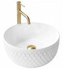 Opzetwastafel Rea Sami Gold/White