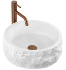 Opzetwastafel Rea Sami Gold/White