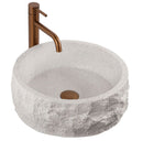 Opzetwastafel Rea Sami Gold/White