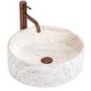 Opzetwastafel Rea Sami Gold/White