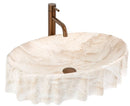 Opzetwastafel Rea Sami Gold/White