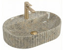 Opzetwastafel Rea Sami Gold/White