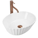 Opzetwastafel Rea Sami Gold/White