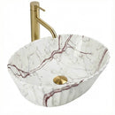 Opzetwastafel Rea Sami Gold/White