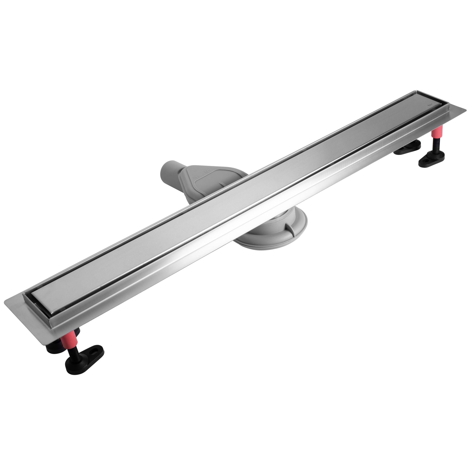 Lineaire afvoer REA Neox Superflow BRUSH Steel 70