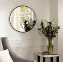 CIRKELSPIEGEL 80 CM LOFT FRAME MODERN THIN - View 4