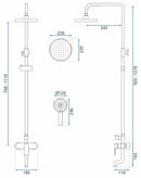Doucheset Rea VERSO Black - View 10