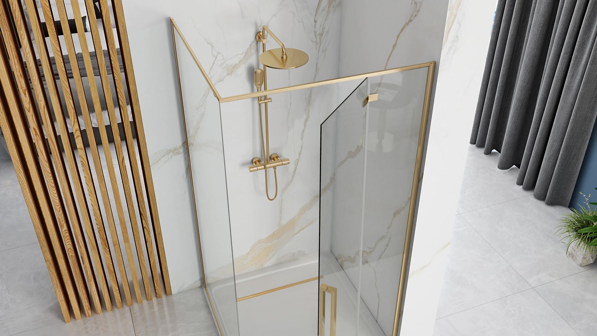 Rea Fargo 90x120 Gold Dauchewand