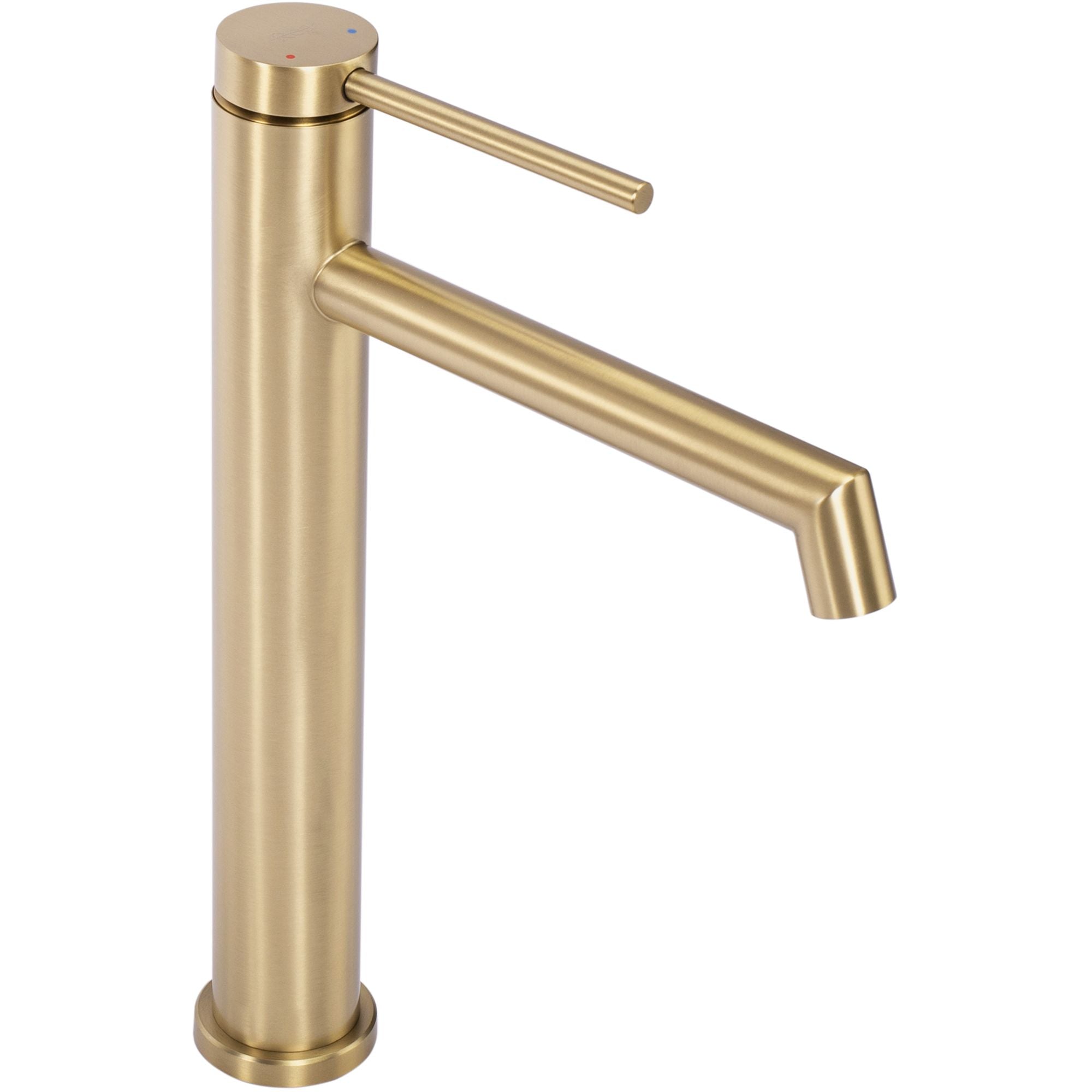 Wastafelkraan Rea Foss Gold Brush High