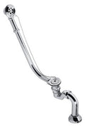 RETRO Bad Afvoer Set Inclusief Sifon en Afvoerplug, Chroom